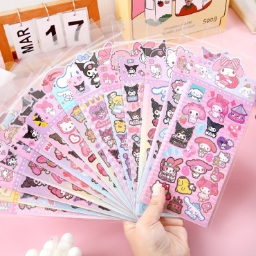 лист Sanrio Laser tag Cuckroo stickers 16204476_PT-00009498 1