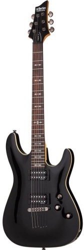 Schecter электрогитара OMEN-6 BLK Gloss черный