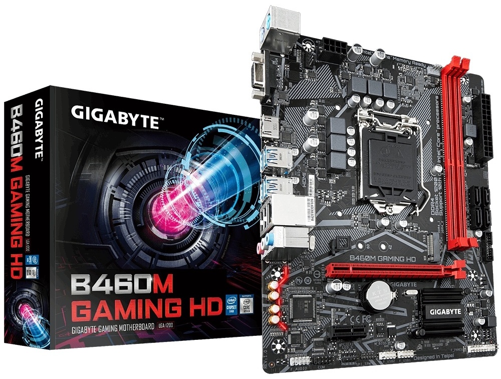 Материнская плата GIGABYTE B460M GAMING HD