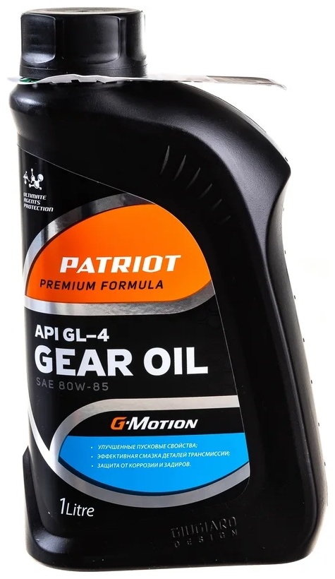 Масло для садовой техники Patriot минеральное G-Motion Gear 80W-85 1000 мл