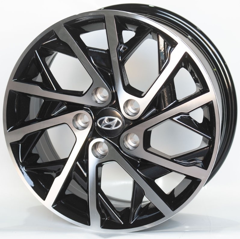 Kipardo HND16004 6.5x16/5x114.3 D67.1 ET48 черный, серебристый