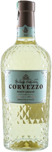 Вино Corvezzo Pinot Grigio сухое белое 12% 0.75 л