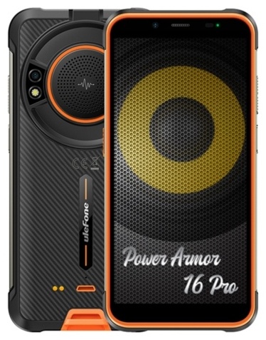 Смартфон Ulefone Power Armor 16 Pro 4 ГБ/64 ГБ оранжевый
