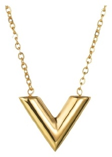 GM jewelry длина 45 см нержавеющая сталь, медицинская сталь, цирконий