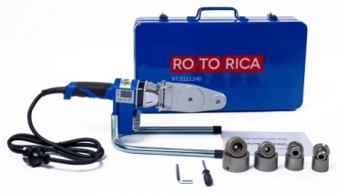 Аппарат для сварки пластиковых труб Rotorica раструбный Rocket Welder 40 Blue 600 Вт