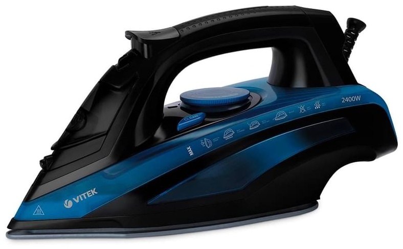 Утюг Vitek VT-8327 черный, синий