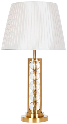 Настольная лампа Arte Lamp JESSICA E27, 60 Вт, металл, стекло, ткань