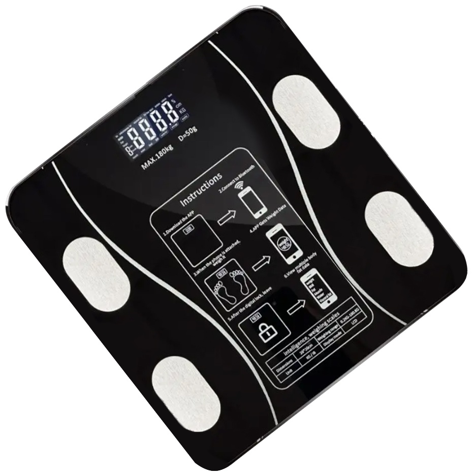 Напольные весы Wellamart электронные WL-1754 до 180 кг
