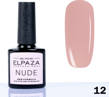 ELPAZA гель-лак NUDE #012 глянцевое 10 мл