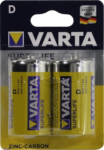 Батарейка D VARTA 2 шт