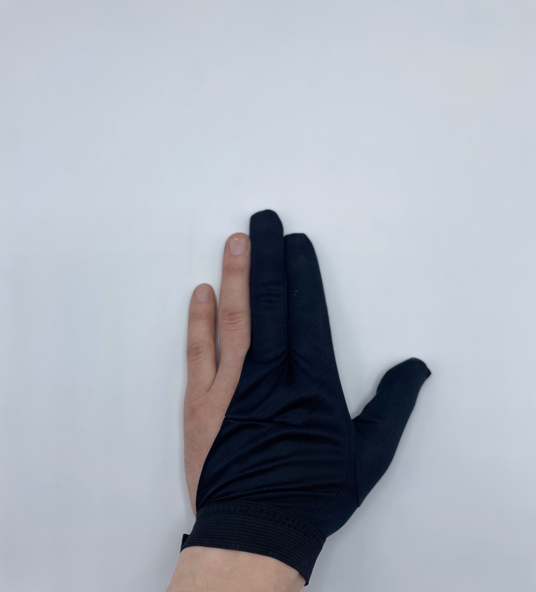 Перчатки для бильярда Sportleader GLV12A черный