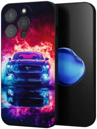 Чехол Mcover для Apple iPhone 14 Pro рисунок