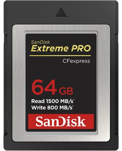 Карта памяти SanDisk Extreme Pro SDCFE-064G-GN4NN 64 Гб
