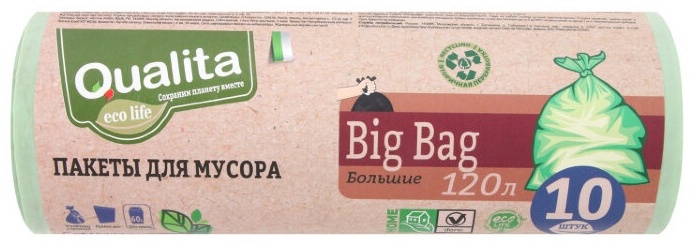 Qualita Big bag 120 л 10 шт