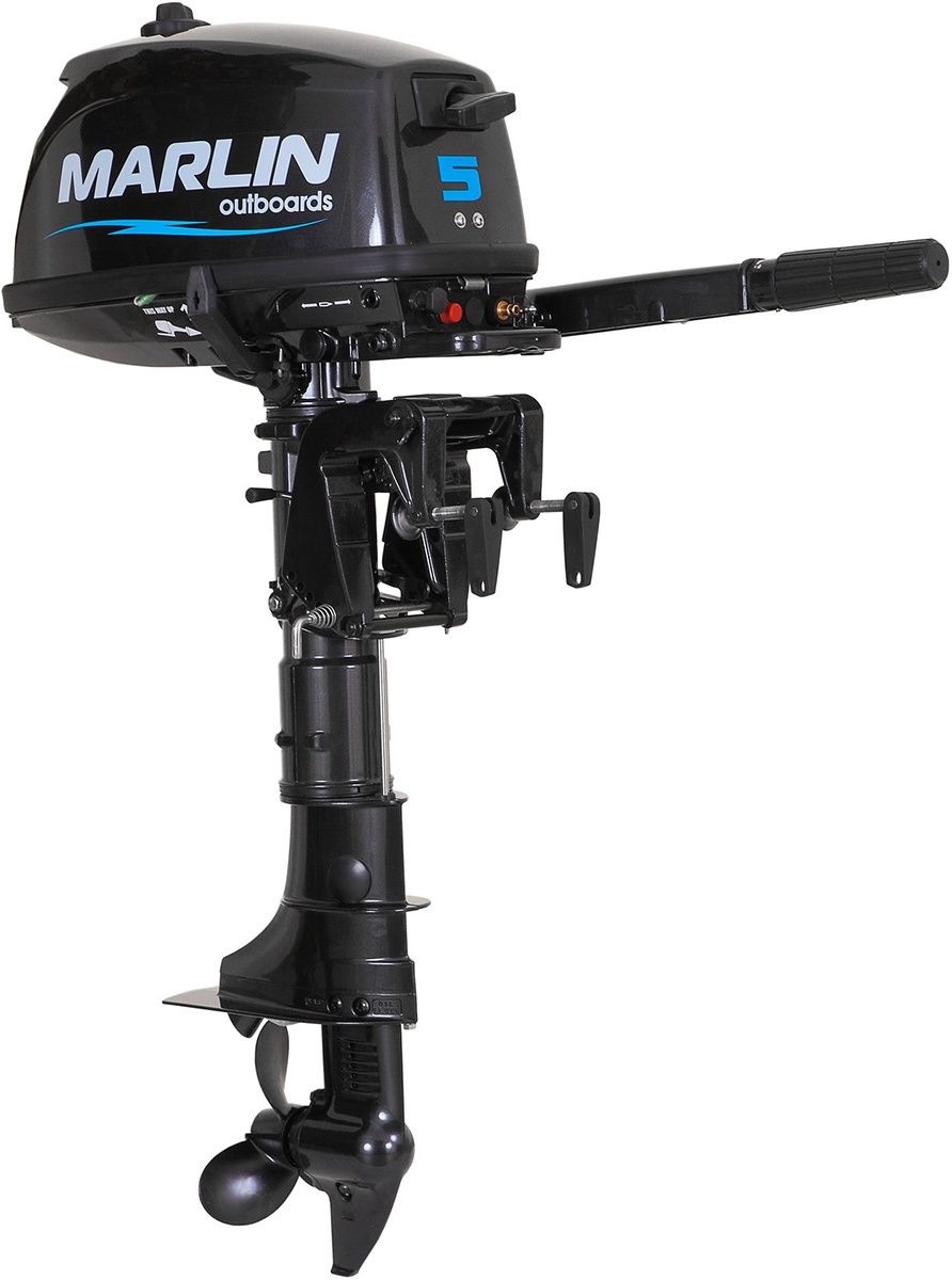 Купить Лодочный мотор Marlin Мотор MARLIN MP 5 AMHS 5 л.с. двухтактный ...