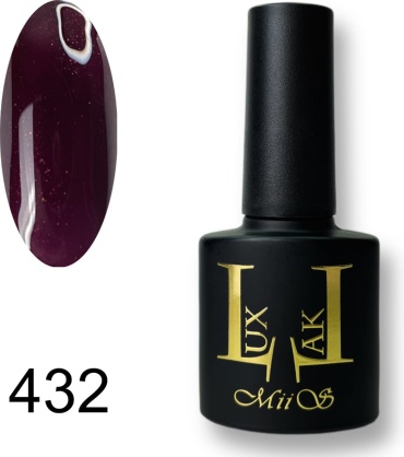 MiiS гель-лак LuxLak 432 глянцевое 7.3 мл