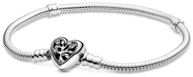 PANDORA «Семейное древо» 598827C01-18 длина 18 см, вес 10.88 г серебро, плетение снейк