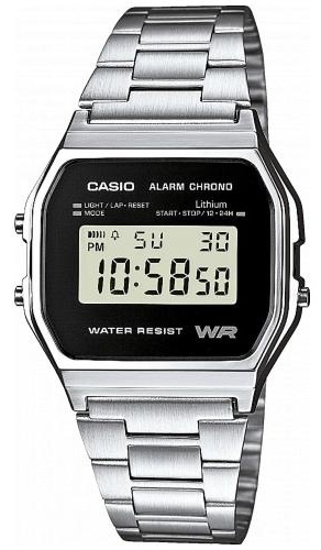 Кварцевые CASIO A158WEA-1EF пластик