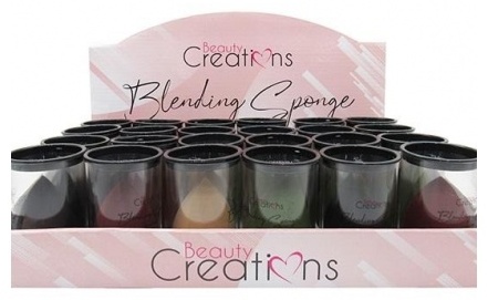 Beauty Creations спонж капля нейлон 24 шт