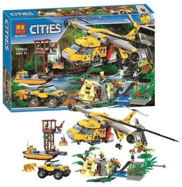 Конструктор LARI City 10713, деталей 1298 шт