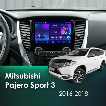 GearForce G2 Mitsubishi Pajero Sport 2016-2018 3Gb+32Gb + камера заднего вида