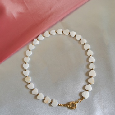 Lovely jewelry длина 43 см титан, перламутр
