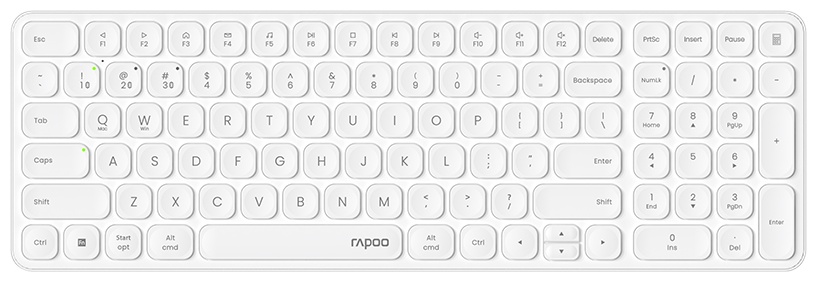 Клавиатура Rapoo E9310М белый