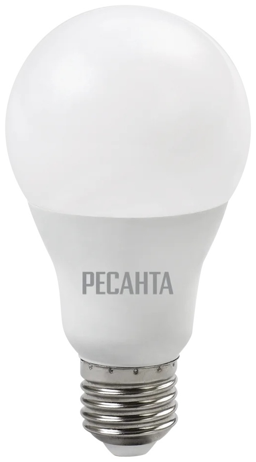 Ресанта 15W E27, светодиодная, желтый