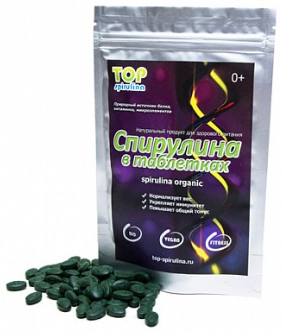 Купить TOP-spirulina минерально-витаминный комплекс Спирулина в ...