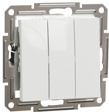 Выключатель клавишный Schneider Electric EPH2170121, белый