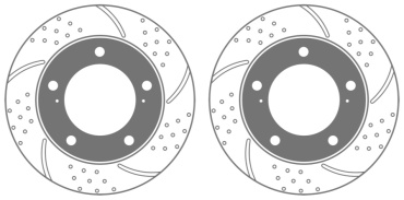 Диски Gerat передние DSK-F217P