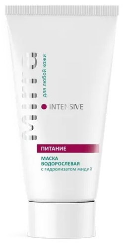 Маска для лица Mirra гелевая Intensive водорослевая с гидролизатом мидий 50 мл