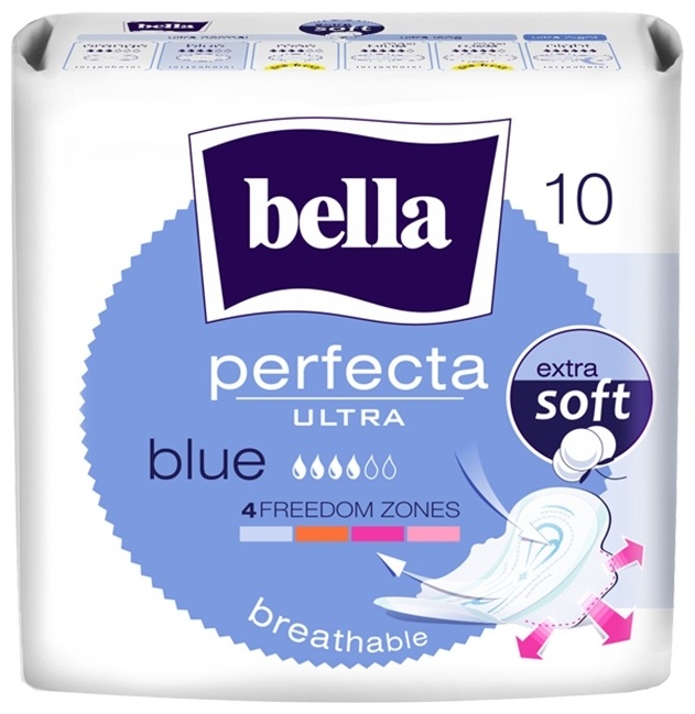 Bella прокладки Perfecta Ultra Blue Extra soft 10 шт