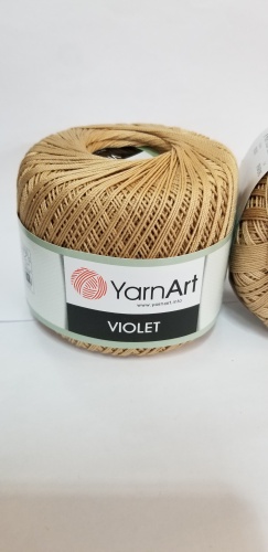 Моток YarnArt Violet Молочная карамель 282 м 50 г 5529