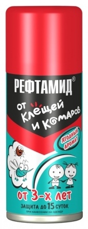 Аэрозоль Baby от клещей и комаров 100 мл