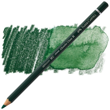 Карандаш акварельный художественный Faber-Castell "Albrecht Dürer", цвет 267 хвойный