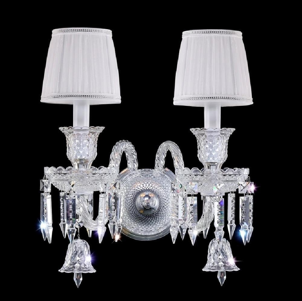 Бра настенный Crystal Lux Е14, серебристый
