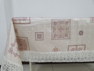 Клеенка Meiwa Scandinavian 152x122 см, ПВХ, 1 шт