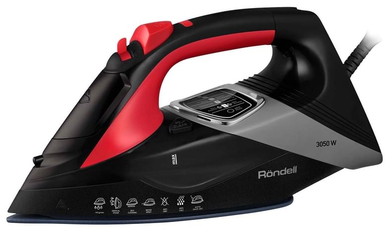 Утюг Rondell RDE-2001 черный, красный