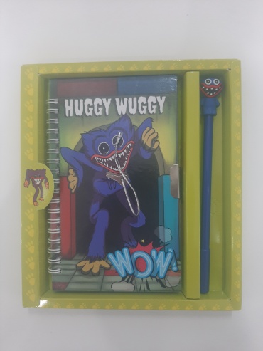 блокнот HUGGY WUGGY & KICI MICI, A5, 60 листов, зеленый