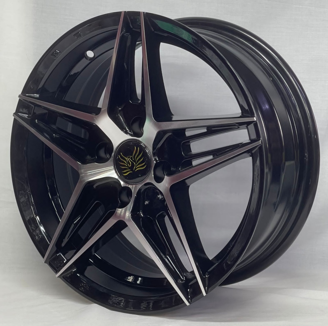 SSM 3350 6.5x15/4x100 D67.1 ET35 черный, серебристый