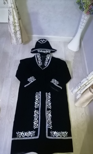 Национальный костюм синий