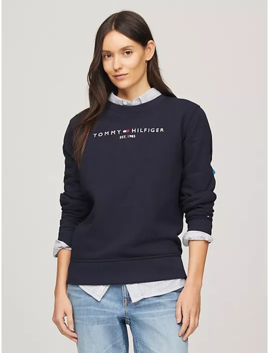 Свитшот Tommy Hilfiger синий