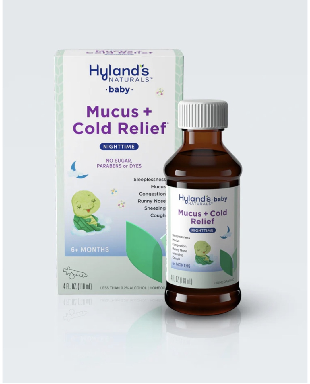 Купить Hyland's БАД Mucus + Cold Relief night time сироп 118 мл в ...