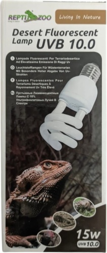 Repti Zoo лампа UVB 10.0 809118 15W