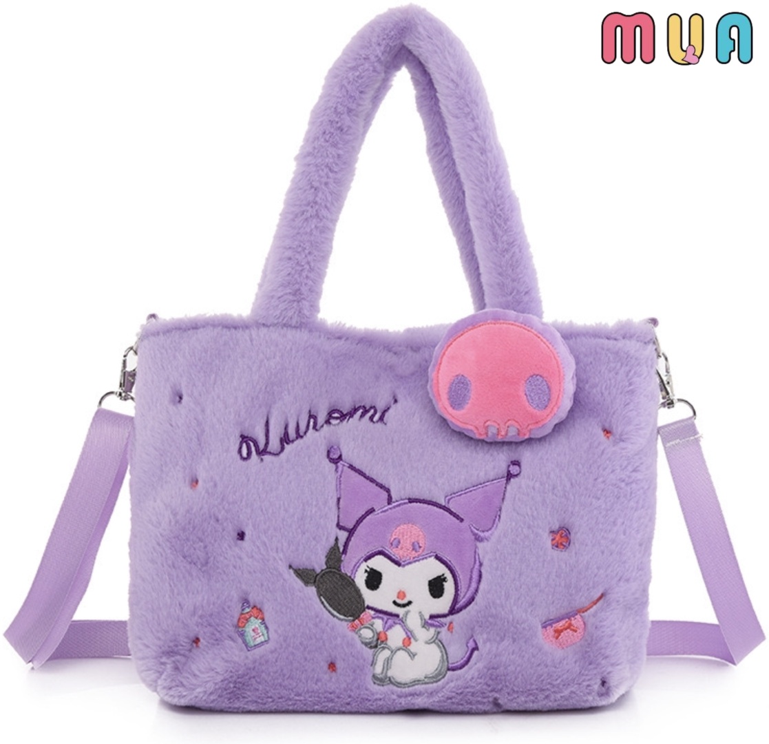 Купить Сумка шоппер MUA Детский плюшевый шоппер для девочек Hello Kitty ...