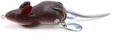 Мягкая приманка TAIFUN Taifun Мышь-незацепляйка MOUSE с лепестками, 76 мм, 26 г, цвет 18, крючок-двойник YR Hooks (BN) #2/0 1 шт
