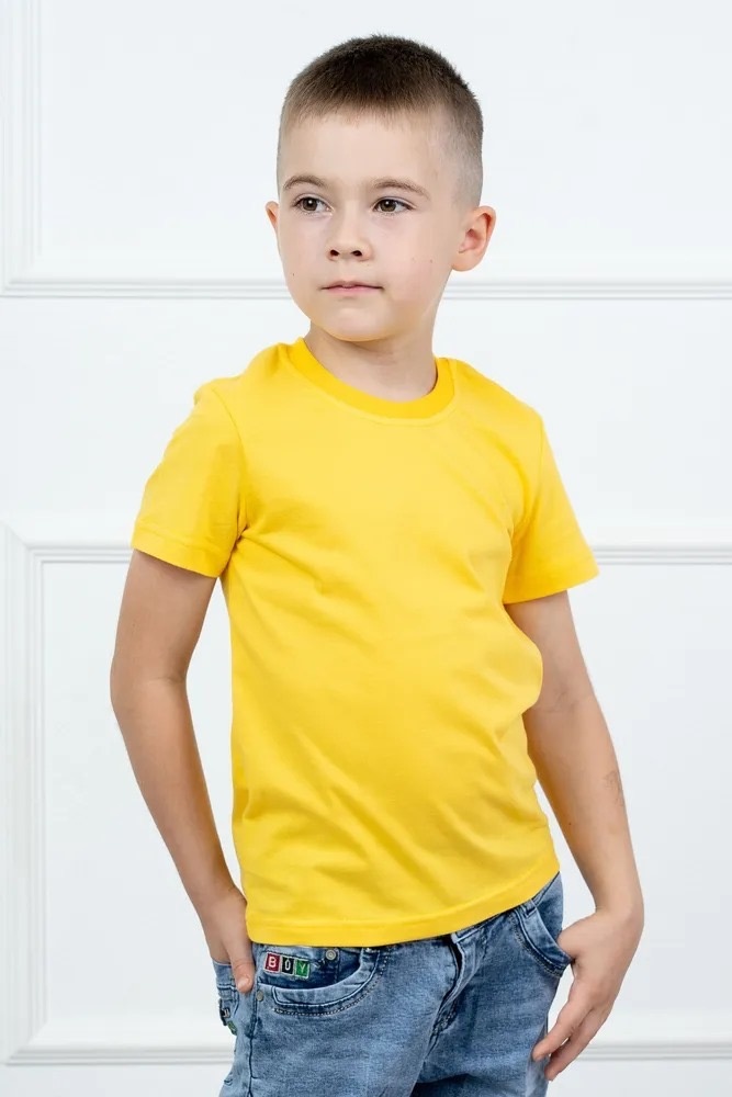 Футболка Mister Tee Однотонная желтый