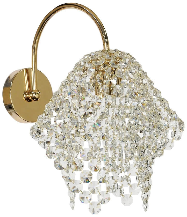 Бра настенный Arti Lampadari E27, прозрачный
