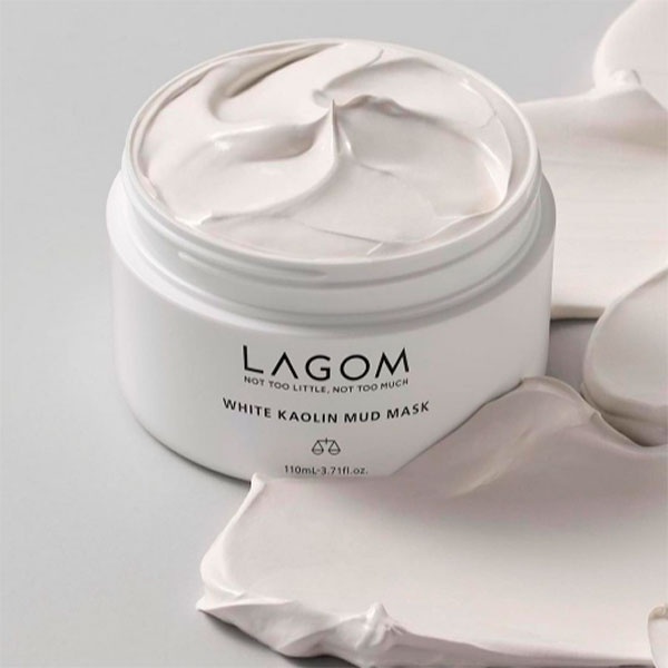 Маска для лица LAGOM глиняная White Kaolin Mud 110 мл, фото 17